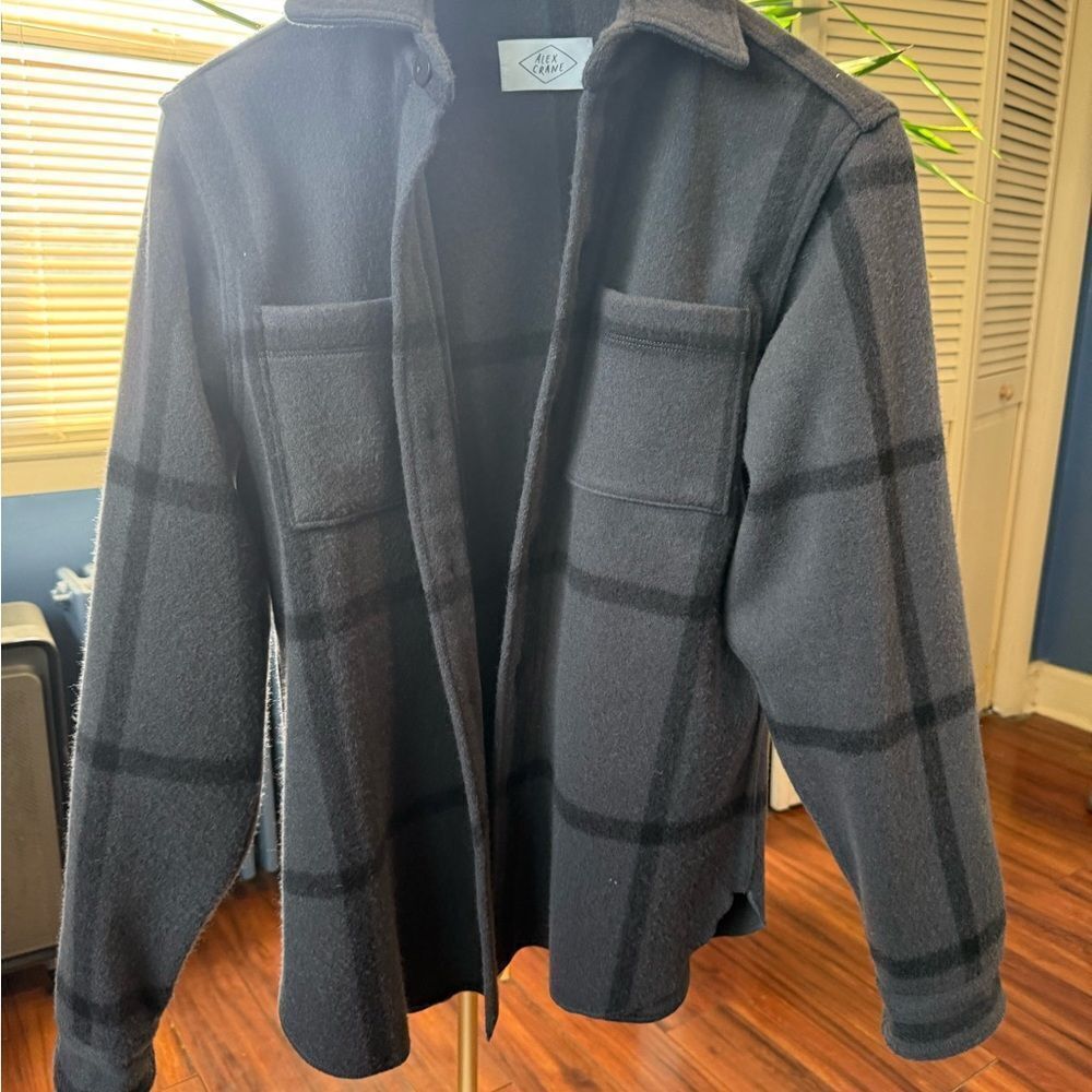 ALEX CRANE SHIRT JACKET WOOL, Med - Picture 2 of 8
